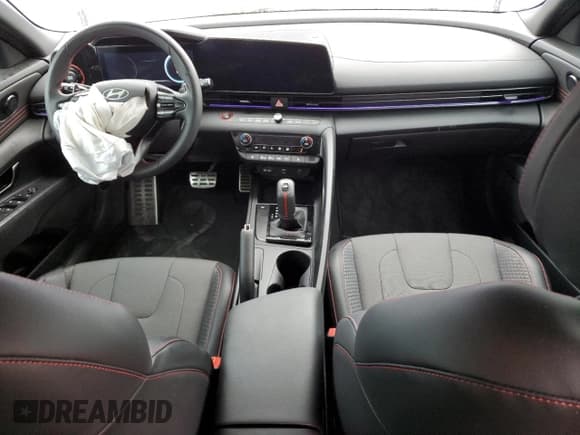 ✅ 2025 Hyundai Elantra N Line • VIN: KMHLR4DF9SU925554 • Lot: 86526275. Listed on Copart with 7,755 mi. Free auction sales archive from the USA and detailed vehicle history report at DreamBid. Image 8.