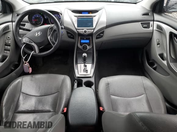 ✅ 2013 Hyundai Elantra Limited • VIN: KMHDH4AE5DU967175 • Lot: 85547105. Listed on Copart with 160,437 mi. Free auction sales archive from the USA and detailed vehicle history report at DreamBid. Image 8.