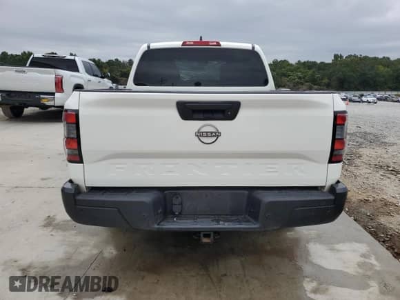 2024 Nissan Frontier SV with VIN 1N6ED1EJ0RN647898, listed as a Copart auction lot 84772235 with 22,240 mi miles and Salvage title. Bid and sale history available at DreamBid. Image 6.