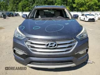 ✅ 2018 Hyundai Santa Fe 2.4L • VIN: 5XYZU3LB6JG522640 • Лот: 59038864. Опубликован ранее на Copart с пробегом 82 372 миль. Бесплатный доступ к архиву аукционных продаж из США и подробный отчёт об истории автомобиля на DreamBid. Изображение 5.