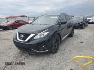 2017 Nissan Murano SL with VIN 5N1AZ2MG1HN183481, listed as a Copart auction lot 50528605 with 96,761 mi miles and Salvage title. Bid and sale history available at DreamBid. Image 1.