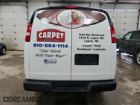 ✅ 2017 Chevrolet Express Cargo • VIN: 1GCWGAFF2H1345821 • Lot: 80518245. Listed on Copart with 196,096 mi. Free auction sales archive from the USA and detailed vehicle history report at DreamBid. Image 6.