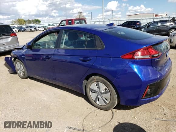 2019 Hyundai Ioniq Blue с VIN KMHC65LC8KU136382, выставлен на аукционе Copart как лот 72813684 с пробегом Не указан миль и Списание • Salvage title. История ставок и продаж доступна на DreamBid. Изображение 2.