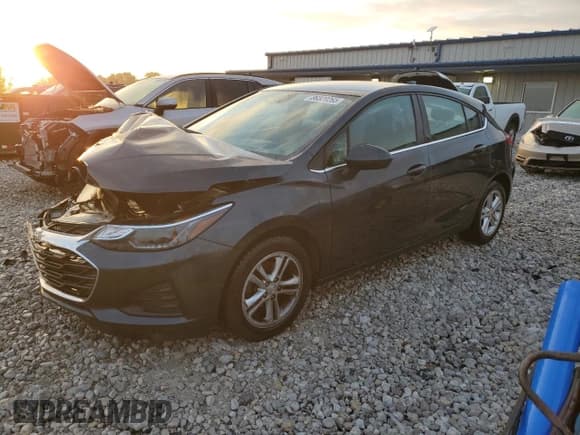 ✅ 2019 Chevrolet Cruze LT • VIN: 3G1BE6SM6KS546545 • Lot: 86320265. Listed on Copart with 73,376 mi. Free auction sales archive from the USA and detailed vehicle history report at DreamBid. Image 1.