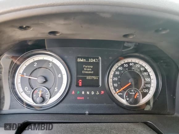 ✅ 2016 Ram 1500 Tradesman • VIN: 1C6RR7FM5GS230834 • Lot: 85195455. Listed on Copart with 89,379 mi. Free auction sales archive from the USA and detailed vehicle history report at DreamBid. Image 9.