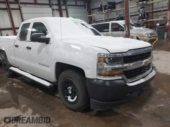 ✅ 2018 Chevrolet Silverado 1500 LS • VIN: 1GCRCNEH3JZ375775 • Лот: 41287361. Опубликован ранее на IAAI с пробегом 78 877 миль. Бесплатный доступ к архиву аукционных продаж из США и подробный отчёт об истории автомобиля на DreamBid. Изображение 1.