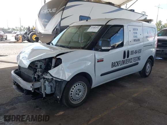 ✅ 2021 Ram ProMaster City Cargo Tradesman • VIN: ZFBHRFAB1M6U72984 • Lot: 43486364. Listed on IAAI with 91,278 mi. Free auction sales archive from the USA and detailed vehicle history report at DreamBid. Image 18.