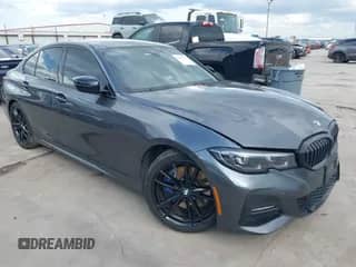 2022 BMW 3 Series 330i z VIN 3MW5R1J07N8C44688, wystawiony jako IAAI lot #42689341 z przebiegiem 24 398 mil mil oraz . Historia ofert i sprzedaży dostępna na DreamBid. Obrazek 1.