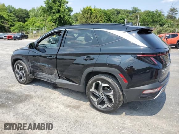 ✅ 2022 Hyundai Tucson Limited • VIN: 5NMJECAE4NH041451 • Lot: 56011163. Listed on Copart with 20,968 mi. Free auction sales archive from the USA and detailed vehicle history report at DreamBid. Image 2.