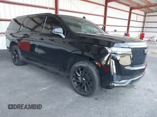 ✅ 2023 Cadillac Escalade ESV 4WD Sport Platinum • VIN: 1GYS4RKL8PR219829 • Лот: 42097231. Опубликован ранее на IAAI с пробегом 19 595 миль. Бесплатный доступ к архиву аукционных продаж из США и подробный отчёт об истории автомобиля на DreamBid. Изображение 1.