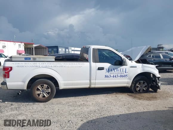 ✅ 2019 Ford F-150 XL • VIN: 1FTMF1CB3KKD35652 • Lot: 42463370. Listed on IAAI with 96,129 mi. Free auction sales archive from the USA and detailed vehicle history report at DreamBid. Image 13.
