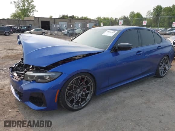 ✅ 2022 BMW 3 Series M340i xDrive • VIN: 3MW5U9J08N8C31526 • Lot: 42388985. Listed on IAAI with 50,219 mi. Free auction sales archive from the USA and detailed vehicle history report at DreamBid. Image 2.