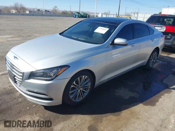 ✅ 2015 Hyundai Genesis 3.8L • VIN: KMHGN4JEXFU017256 • Lot: 41706821. Wystawiony na IAAI z przebiegiem 115 888 mil. Bezpłatny archiwum sprzedaży aukcyjnych z USA i szczegółowy raport historii pojazdu na DreamBid. Zdjęcie 19.