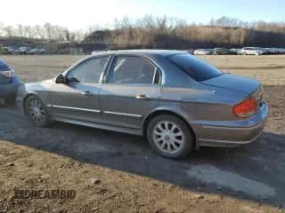 2004 Hyundai Sonata GLS with VIN KMHWF35H14A048403, listed as a Copart auction lot 50827595 with 135,006 mi miles and Salvage title. Bid and sale history available at DreamBid. Image 2.