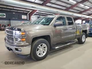 2015 Chevrolet Silverado 1500 LT z VIN 1GCVKREC9FZ177626, wystawiony jako Copart lot #91500095 z przebiegiem 155 227 mil mil oraz Czysty tytuł • Clean title. Historia ofert i sprzedaży dostępna na DreamBid. Obrazek 1.