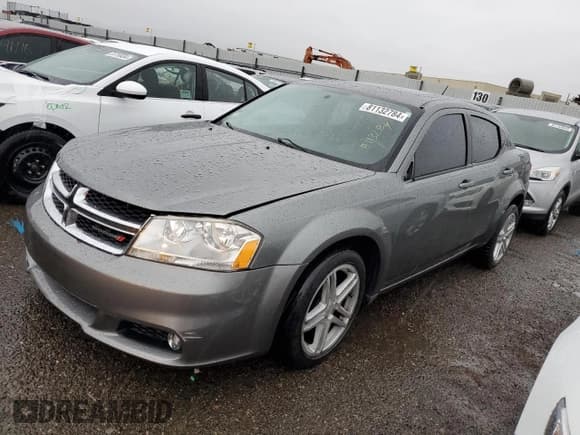 ✅ 2013 Dodge Avenger SXT • VIN: 1C3CDZCG1DN531364 • Лот: 81132784. Опубликован ранее на Copart с пробегом Не указан. Бесплатный доступ к архиву аукционных продаж из США и подробный отчёт об истории автомобиля на DreamBid. Изображение 1.