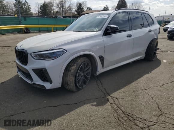 ✅ 2020 BMW X5 M Competition • VIN: 5YMJU0C07L9C82264 • Лот: 51657185. Опубликован ранее на Copart с пробегом 62 255 миль. Бесплатный доступ к архиву аукционных продаж из США и подробный отчёт об истории автомобиля на DreamBid. Изображение 1.