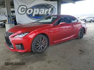 ✅ 2020 Lexus RC F • VIN: JTHDP5BC9L5007665 • Lot: 82712695. Wystawiony na Copart z przebiegiem 63 438 mil. Bezpłatny archiwum sprzedaży aukcyjnych z USA i szczegółowy raport historii pojazdu na DreamBid. Zdjęcie 1.