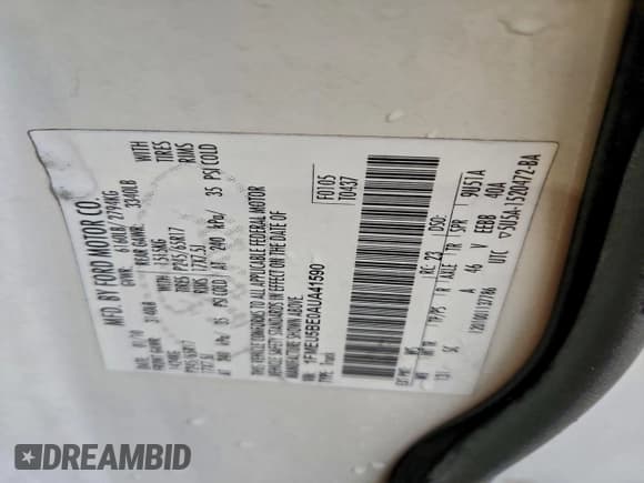 ✅ 2010 Ford Explorer Sport Trac XLT • VIN: 1FMEU5BE0AUA41590 • Лот: 94880735. Опубликован ранее на Copart с пробегом 169 857 миль. Бесплатный доступ к архиву аукционных продаж из США и подробный отчёт об истории автомобиля на DreamBid. Изображение 12.