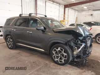 2021 Hyundai Palisade Calligraphy z VIN KM8R7DHE1MU246513, wystawiony jako IAAI lot #43162929 z przebiegiem 84 782 mil mil oraz . Historia ofert i sprzedaży dostępna na DreamBid. Obrazek 1.