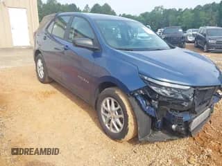 2024 Chevrolet Equinox LS с VIN 3GNAXHEG0RL184383, выставлен на аукционе IAAI как лот 42473941 с пробегом 32 703 миль миль и . История ставок и продаж доступна на DreamBid. Изображение 1.