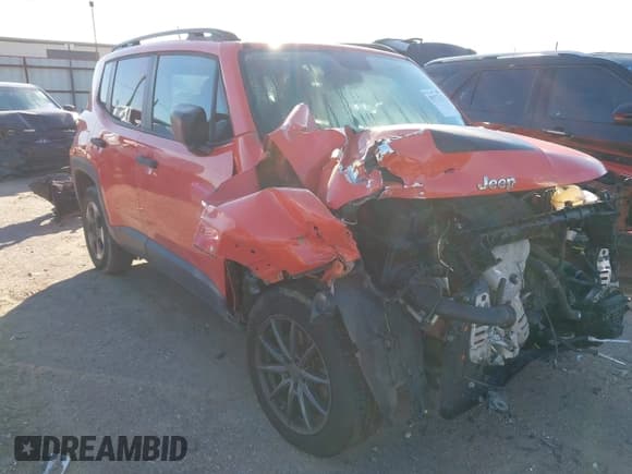 ✅ 2017 Jeep Renegade Sport • VIN: ZACCJBAB0HPG21086 • Lot: 43572267. Wystawiony na IAAI z przebiegiem 67 612 mil. Bezpłatny archiwum sprzedaży aukcyjnych z USA i szczegółowy raport historii pojazdu na DreamBid. Zdjęcie 1.