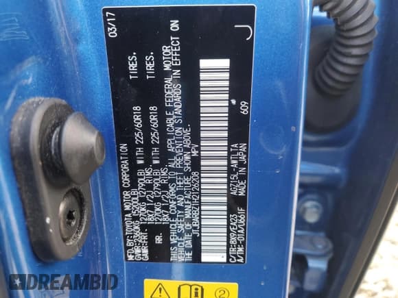 ✅ 2017 Lexus NX 200t • VIN: JTJBARBZ1H2126208 • Лот: 93286465. Опубликован ранее на Copart с пробегом 109 634 миль. Бесплатный доступ к архиву аукционных продаж из США и подробный отчёт об истории автомобиля на DreamBid. Изображение 13.