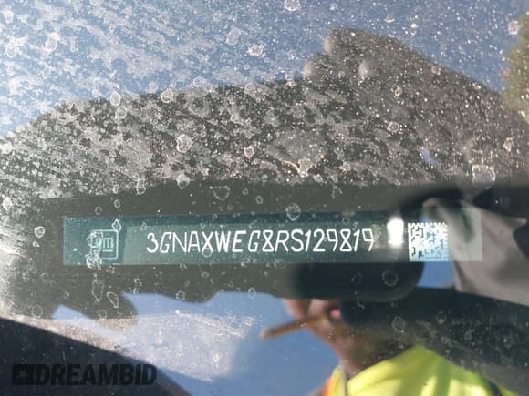 ✅ 2024 Chevrolet Equinox RS • VIN: 3GNAXWEG8RS129819 • Lot: 43454214. Listed on IAAI with 34,199 mi. Free auction sales archive from the USA and detailed vehicle history report at DreamBid. Image 17.