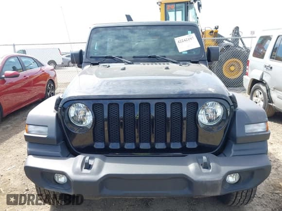 ✅ 2023 Jeep Wrangler Sport S • VIN: 1C4HJXDN6PW599895 • Lot: 42242107. Wystawiony na IAAI z przebiegiem 53 980 mil. Bezpłatny archiwum sprzedaży aukcyjnych z USA i szczegółowy raport historii pojazdu na DreamBid. Zdjęcie 6.
