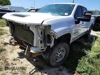 2021 Chevrolet Silverado 2500HD Work Truck z VIN 1GC1YLE78MF288230, wystawiony jako IAAI lot #43590962 z przebiegiem 127 645 mil mil oraz . Historia ofert i sprzedaży dostępna na DreamBid. Obrazek 3.