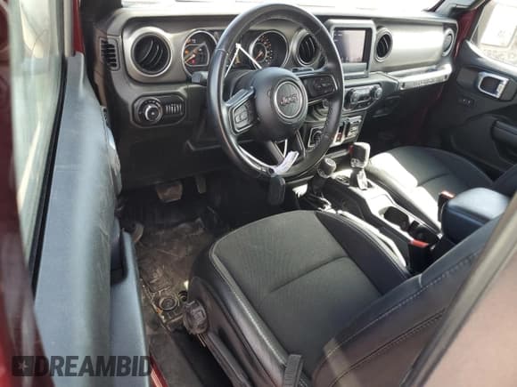 ✅ 2021 Jeep Wrangler Sport • VIN: 1C4GJXAN1MW683604 • Лот: 53838925. Опубликован ранее на Copart с пробегом 18 771 миль. Бесплатный доступ к архиву аукционных продаж из США и подробный отчёт об истории автомобиля на DreamBid. Изображение 8.