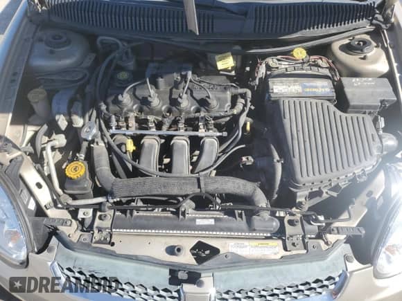 2003 Dodge Neon SE with VIN 1B3ES26C13D109336, listed as a Copart auction lot 46997375 with 201,518 mi miles and Salvage title. Bid and sale history available at DreamBid. Image 13.