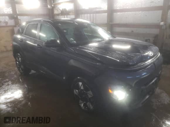 2025 Hyundai Kona SEL with VIN KM8HBCAB1SU194981, listed as a Copart auction lot 89103855 with 8,334 mi miles and Clean title. Bid and sale history available at DreamBid. Image 4.