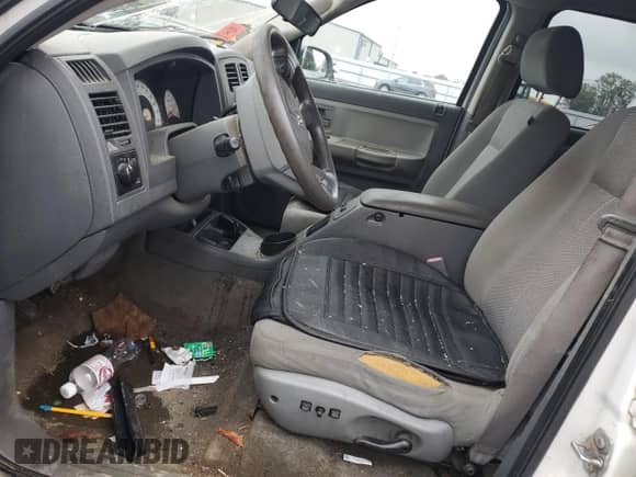 2007 Dodge Dakota ST with VIN 1D7HW28K87S163910, listed as a Copart auction lot 81343864 with 197,592 mi miles and Salvage title. Bid and sale history available at DreamBid. Image 7.