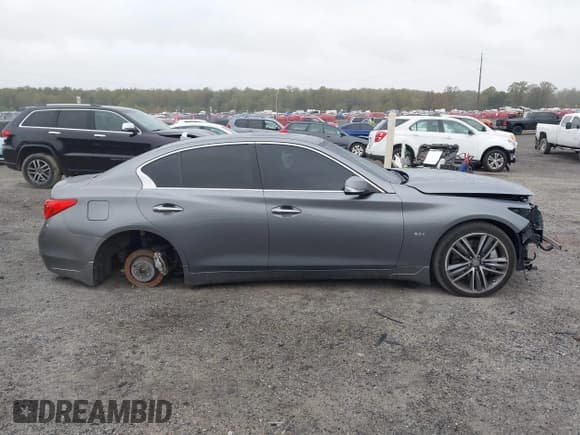 ✅ 2017 Infiniti Q50 Premium • VIN: JN1EV7AP2HM732438 • Lot: 43392000. Listed on IAAI with 72,988 mi. Free auction sales archive from the USA and detailed vehicle history report at DreamBid. Image 13.