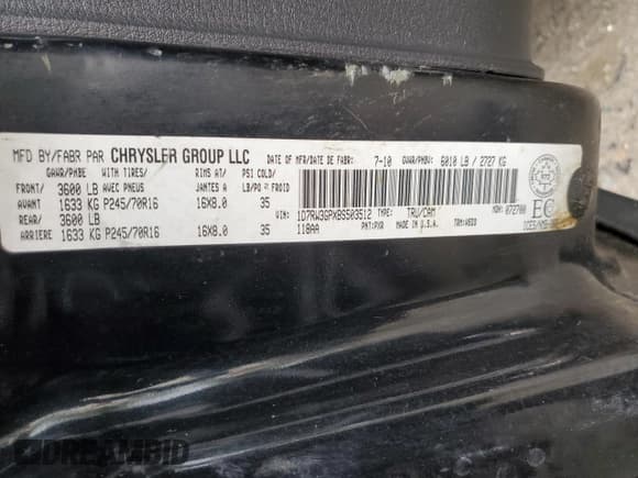 ✅ 2011 Ram Dakota Big Horn • VIN: 1D7RW3GPXBS503512 • Лот: 73120564. Опубликован ранее на Copart с пробегом 150 617 миль. Бесплатный доступ к архиву аукционных продаж из США и подробный отчёт об истории автомобиля на DreamBid. Изображение 14.