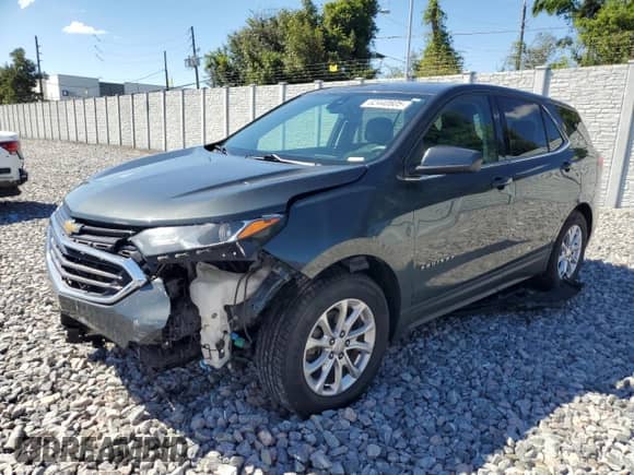 2020 Chevrolet Equinox LT z VIN 3GNAXKEV3LS527597, wystawiony jako Copart lot #82440605 z przebiegiem 159 377 mil mil oraz Szkoda całkowita • Salvage title. Historia ofert i sprzedaży dostępna na DreamBid. Obrazek 1.