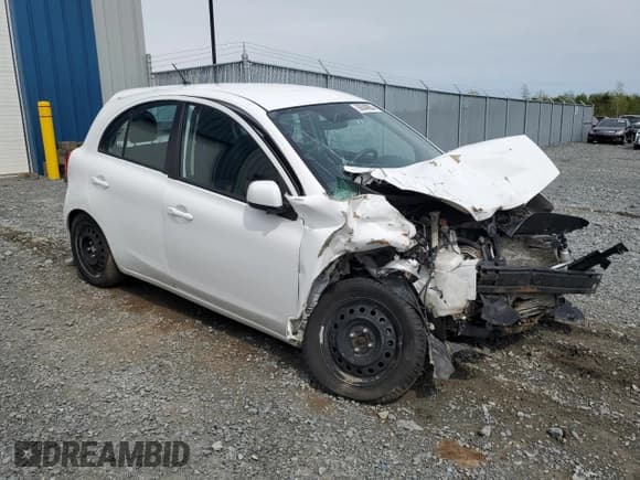 ✅ 2015 Nissan Micra S • VIN: 3N1CK3CP7FL251937 • Lot: 56048854. Listed on Copart with Not provided. Free auction sales archive from the USA and detailed vehicle history report at DreamBid. Image 4.