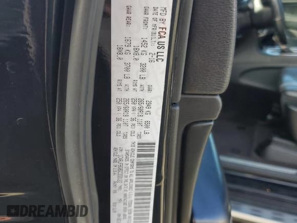 ✅ 2016 Jeep Grand Cherokee Limited • VIN: 1C4RJFBG8GC333122 • Лот: 89475405. Опубликован ранее на Copart с пробегом 177 891 миль. Бесплатный доступ к архиву аукционных продаж из США и подробный отчёт об истории автомобиля на DreamBid. Изображение 13.