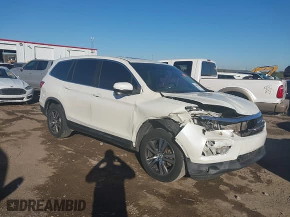 ✅ 2017 Honda Pilot EX-L • VIN: 5FNYF5H51HB005946 • Лот: 43580731. Опубликован ранее на IAAI с пробегом 93 065 миль. Бесплатный доступ к архиву аукционных продаж из США и подробный отчёт об истории автомобиля на DreamBid. Изображение 1.