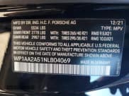 ✅ 2022 Porsche Macan • VIN: WP1AA2A51NLB04069 • Lot: 92630095. Wystawiony na Copart z przebiegiem 19 558 mil. Bezpłatny archiwum sprzedaży aukcyjnych z USA i szczegółowy raport historii pojazdu na DreamBid. Zdjęcie 13.
