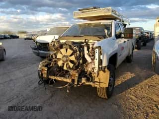 2017 Chevrolet Silverado 2500HD Work Truck with VIN 1GC2CUEG4HZ359775, listed as a Copart auction lot 88976875 with 144,124 mi miles and Salvage title. Bid and sale history available at DreamBid. Image 1.