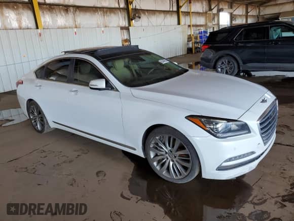 2015 Hyundai Genesis 5.0L с VIN KMHGN4JF0FU053644, выставлен на аукционе Copart как лот 86340965 с пробегом 103 711 миль миль и Чистый • Clean title. История ставок и продаж доступна на DreamBid. Изображение 4.