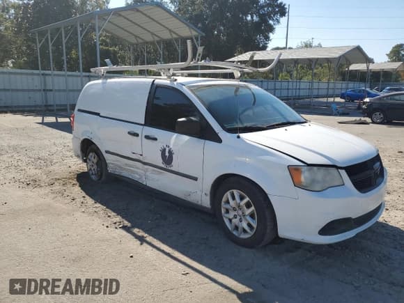 ✅ 2014 Ram Cargo Van Tradesman • VIN: 2C4JRGAGXER352966 • Lot: 91957025. Listed on Copart with 155,180 mi. Free auction sales archive from the USA and detailed vehicle history report at DreamBid. Image 4.