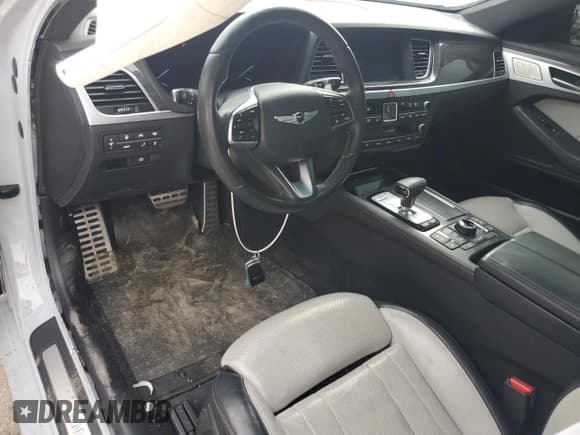 ✅ 2020 Genesis G80 Sport • VIN: KMTFN4JB5LU334638 • Lot: 85529724. Listed on Copart with 89,612 mi. Free auction sales archive from the USA and detailed vehicle history report at DreamBid. Image 8.