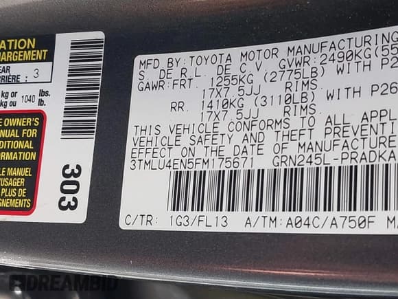 ✅ 2015 Toyota Tacoma • VIN: 3TMLU4EN5FM175671 • Лот: 41431744. Опубликован ранее на IAAI с пробегом 109 189 миль. Бесплатный доступ к архиву аукционных продаж из США и подробный отчёт об истории автомобиля на DreamBid. Изображение 9.