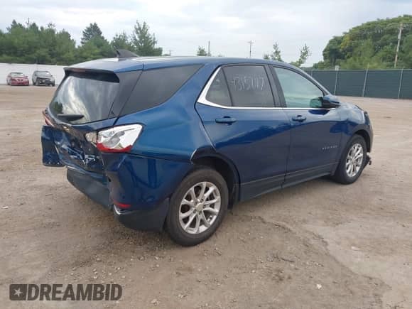 2020 Chevrolet Equinox LT с VIN 3GNAXKEV2LL346100, выставлен на аукционе IAAI как лот 43157117 с пробегом 96 868 миль миль и . История ставок и продаж доступна на DreamBid. Изображение 4.
