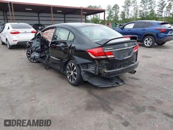 ✅ 2013 Honda Civic Si • VIN: 2HGFB6E51DH710653 • Lot: 43332964. Listed on IAAI with 170,612 mi. Free auction sales archive from the USA and detailed vehicle history report at DreamBid. Image 3.