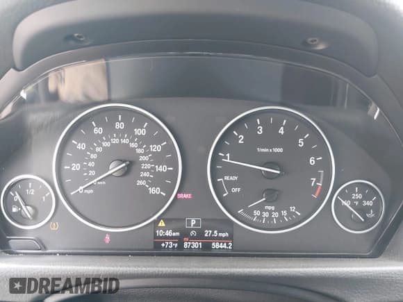 ✅ 2015 BMW 3 Series 328i • VIN: WBA3A5C57FF610527 • Lot: 42415953. Listed on IAAI with 87,301 mi. Free auction sales archive from the USA and detailed vehicle history report at DreamBid. Image 7.