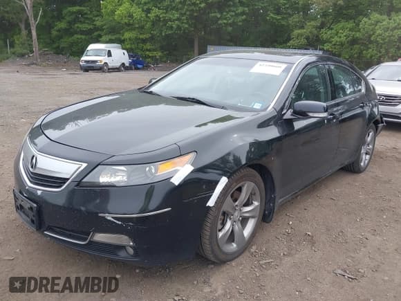✅ 2012 Acura TL Technology • VIN: 19UUA9E5XCA011482 • Lot: 42350660. Listed on IAAI with 182,326 mi. Free auction sales archive from the USA and detailed vehicle history report at DreamBid. Image 2.